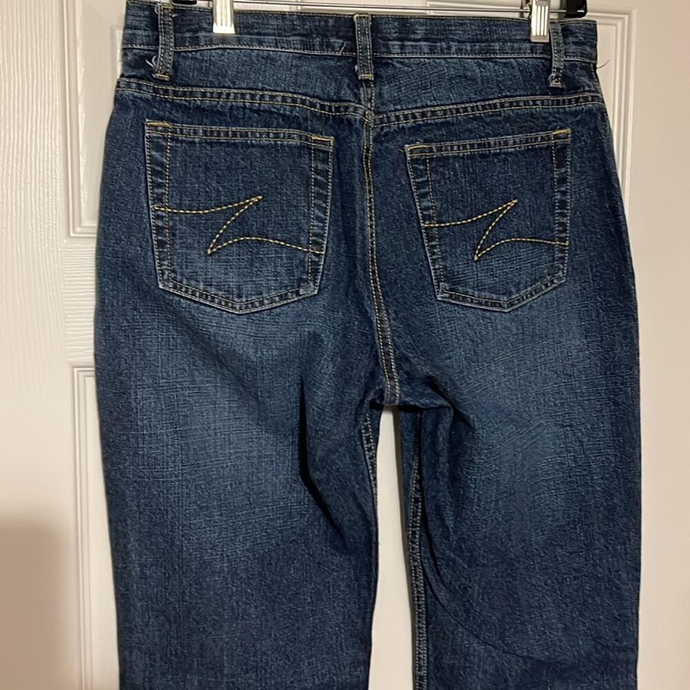 Vintage ZENA straight leg medium rise jeans blue jeans size 10 - Picture 11 of 11